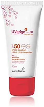 Aurelderma Sunscreen - SPF 50 PA+++ UVedge Gel SPF 50 PA+++