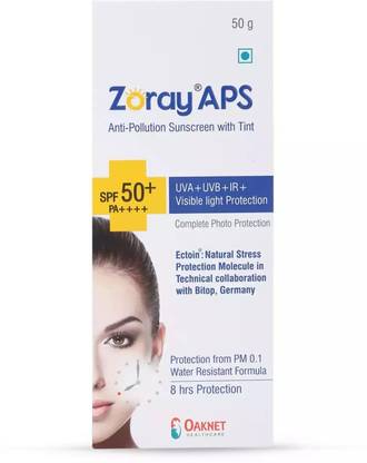 ZORAY Sunscreen - SPF 50 PA++++ APS Sunscreen Gel