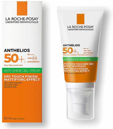 LA ROCHE-POSAY Sunscreen - SPF 50 PA++++ ANTHELIOS SPF 50 ANTI SHINE GEL Cream 50ml