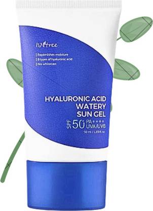Isntree Sunscreen - SPF 50+ PA++++ Daily Hydrating Watery Sun Gel | Hyaluronic Acid, SPF50+ PA++++ –