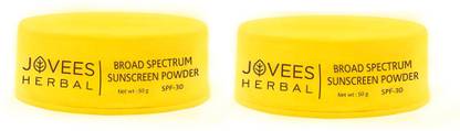 जोवीस ब्रॉड स्पेक्ट्रम सनस्क्रीन पाउडर SPF-30, 2 का पैक SPF - 30