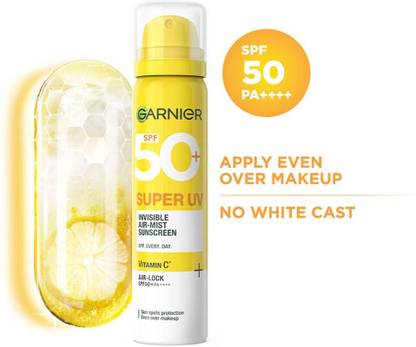 GARNIER Sunscreen - SPF SPF50 PA++++ Super UV Mist Sunscreen