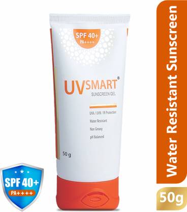 UVSMART Sunscreen - SPF 50 PA++++ For UVA, UVB & IR Protection | pH Balanced | SLS & paraben free