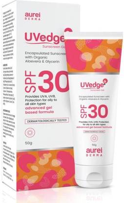AuraLife Sunscreen - SPF 50 By UVedge SPF-30 Gel 50 ml