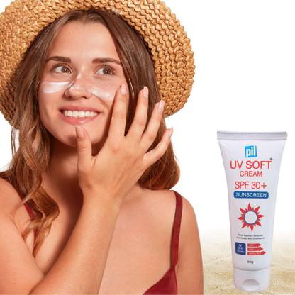 Pil Sunscreen - SPF 50 PA+ UV Soft SPF 30+ Gel Sunscreen | Broad Spectrum | UVA, UVB, & IR Protection |