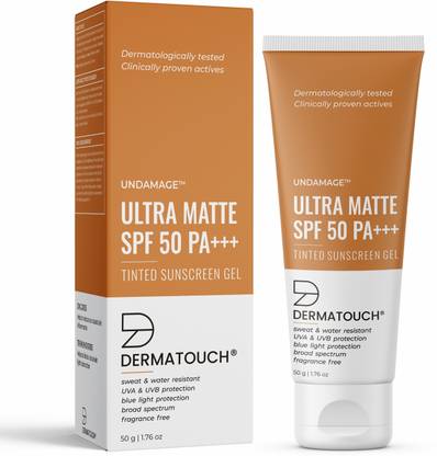 Dermatouch Sunscreen - SPF 50 PA+++ Undamage Ultra Matte Tinted