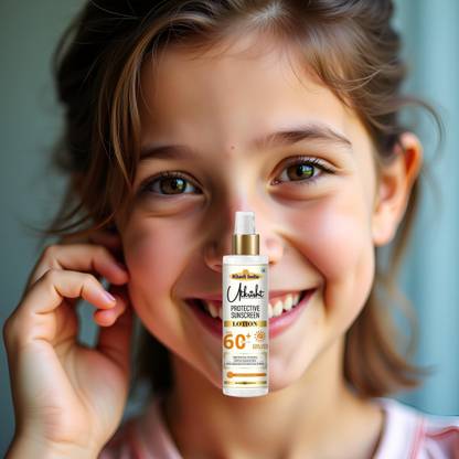 Utkrisht Sunscreen - SPF 60+ PA+++ Khadi Skin Defense Lotion SPF 60 with Herbal Oils