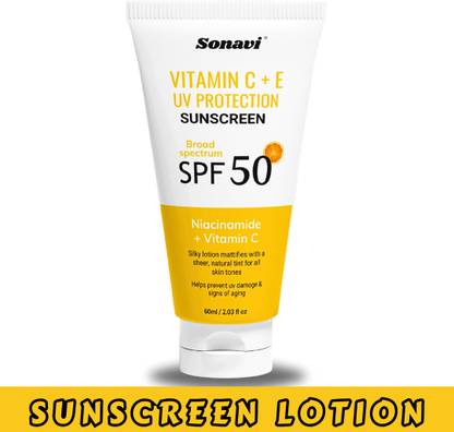 Sonavi Sunscreen - SPF 50 PA++ Sunscreen For Brighter & Nourished Skin