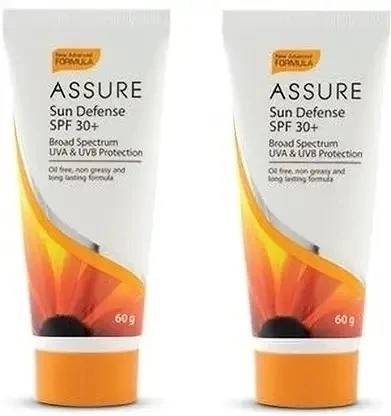 ASSURE Sunscreen - SPF 50 PA++ PA++ Sunscreen - SPF 50 PA++ Sun Defence SPF30+