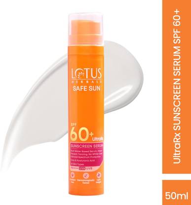 LOTUS HERBALS Sunscreen - SPF 50 PA++++ SS UltraRx Sunscreen SPF 60_50ml