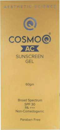 CosmoQ Sunscreen - SPF 50 PA+++ AC Sunscreen Gel