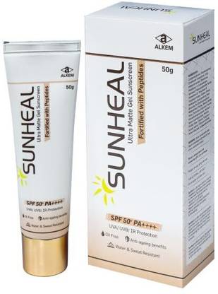 Sunheal Sunscreen - SPF 50 PA++++ Ultra Matte Gel Sunscreen With UVA/UVB/IR