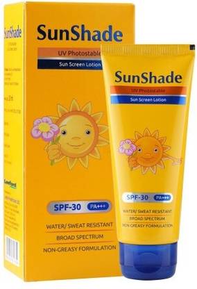 SunShade Sunscreen - SPF 50 PA+++ Sun Shade uv photostable lotion SPF-30++