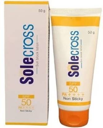 SoleCross Sunscreen - SPF 50 PA++++ Sun block sunscreen lotion SPF 50+