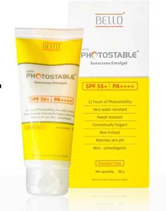 SUN PHARMA Sunscreen - SPF 50 PA++++ New Photostable Sunscreen 50 X 2 100gm