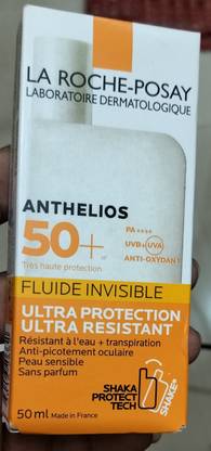 La Roche Posay Sunscreen - SPF 50 PA++++ Anthelios Invisible Fluid SPF 50+ PA++++ Very High Protection 50mL