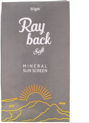 Ray Back Sunscreen - SPF 50 PA+++ Soft Mineral Sunscreen