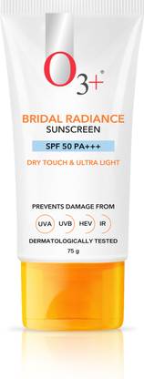 O3+ Sunscreen - SPF 50 PA+++ Bridal Radiance Sunscreen SPF 50 PA +++