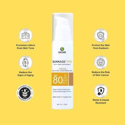 Sunkage Sunscreen - SPF 50 PA++++ sunscreen