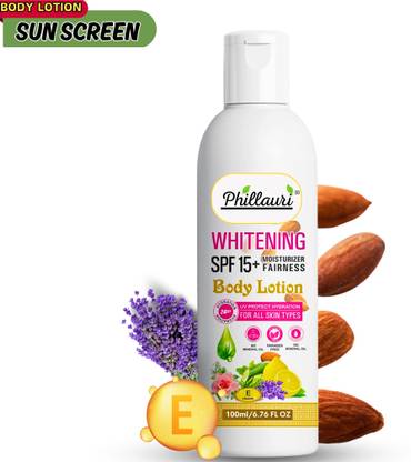 Phillauri Sunscreen - SPF 50 PA+++ Glow+Sunscreen with SPF 15 for Blue Light Protection Lotion