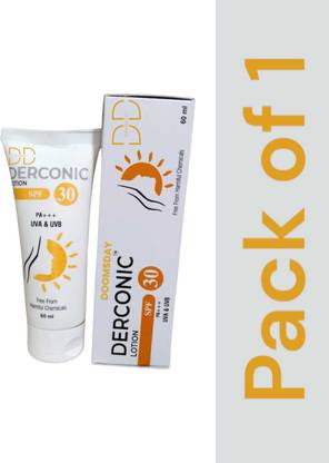 DOOMSDAY Sunscreen - SPF 30 PA+++ derconic lotion spf 30 pa+++ uva and uvb