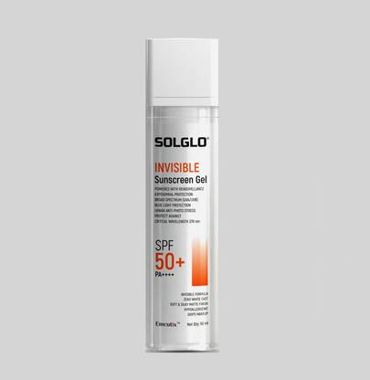 SolGlo Sunscreen - SPF 50 PA++++ INVISIBLE SUNSCREEN GEL