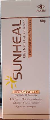 Sunheal Sunscreen - SPF 50 PA++++ Ultra Matte Gel Sunscreen