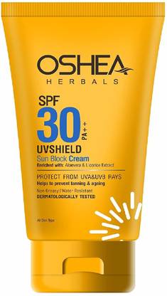 Oshea Herbal Sunscreen - SPF 50 UVSHIELD ALOE VERA SUNSCREEN SPF 30 1 PCS