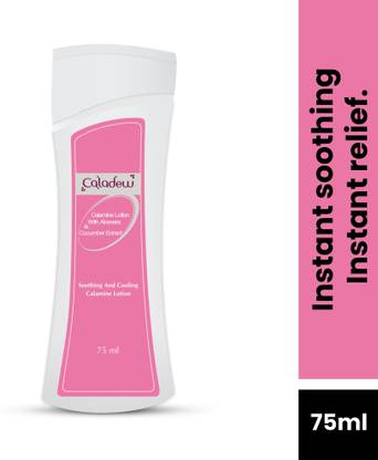 Caladew Sunscreen - SPF 50 PA+ cooling-soothing calamin lotion with Aloevera & cucumber extract