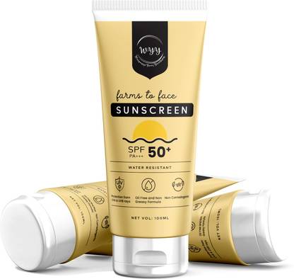 wyy Sunscreen - SPF 50 PA+++ Sunscreen SPF 50, PA+++, UVA & UVB Protection