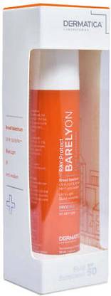 dermatica Sunscreen - SPF 50 PA+++ Ray Protect Barelyon Fluid Sunscreen