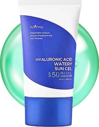 Isntree Sunscreen - SPF 50+ PA++++ Hyaluronic Acid Sunscreen Gel | SPF50+ PA++++ | Daily Use Sun Gel