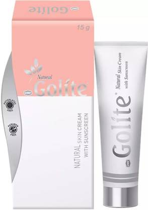 NATURAL Sunscreen - SPF 50 GOLITE Skin Cream With Sunscreen