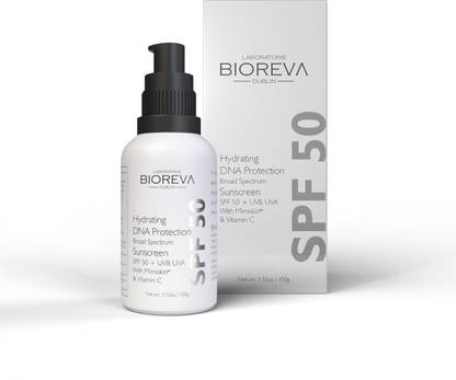 BIOREVA Sunscreen - SPF 50 PA++++ SPF50 Sunscreen-UVB/UVA MIMISKIN-Photostable Formulation-Sunblock-Broad Spectrum
