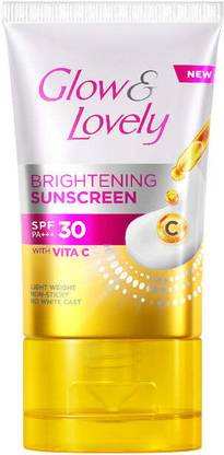 Glow & Lovely Sunscreen - SPF SPF 30 PA+++ PA+++ Brightening Sunscreen
