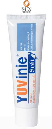 sunpharma Sunscreen - SPF 50 PA+++ Yuvini Soft