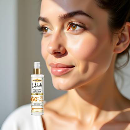 Utkrisht Sunscreen - SPF 60+ PA+++ Khadi Natural SPF 60 for Protection and Glow