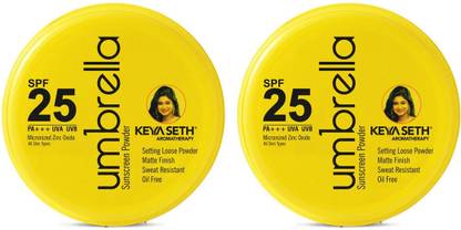 KEYA SETH AROMATHERAPY Sunscreen - SPF SPF 25 PA+++ Umbrella Sunscreen Powder