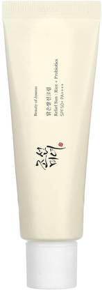 AILKE Sunscreen - SPF 50 PA++++ ORIGINAL BEAUTY OF JOSEON RELIEF SUN RICE PROBIOTICS KOREAN SUNSCREEN