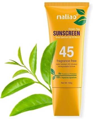 maliao Sunscreen - SPF 50 PA+++ GREEN TEA SUNSCREEN