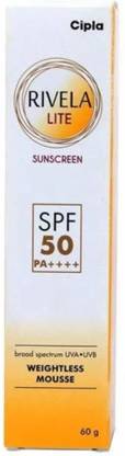 Rivela Sunscreen - SPF 50 PA++++ Lite Sunscreen SPF 50++++ 50mL