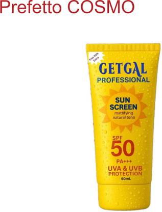 Prefetto COSMO Sunscreen - SPF 50 PA+++ Glow-Boost SPF 50 PA++++ Sunscreen with Blue Light Filter