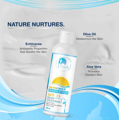 Sipradh Sunscreen - SPF 50 PA++ Whitening body lotion Skin Lighten & brightening cream SPF15++(100 ml)