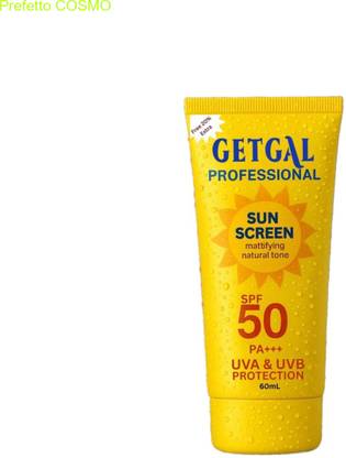 Prefetto COSMO Sunscreen - SPF 50 PA+++ SPF 30 Lightweight Sun Cream – 75ml Tube