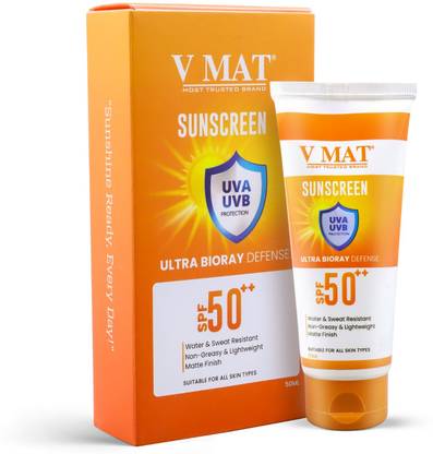 v mat Sunscreen - SPF 50 PA++ VMAT ULTRA DEFENSE SUNSCREEN SPF 50