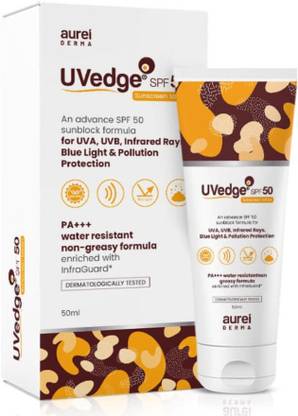 AuraLife Sunscreen - SPF 50 PA+++ By UVedge SPF-50 Lotion