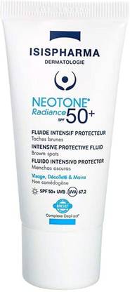 Isis Pharma Sunscreen - SPF 50+ PA+ Neotone Radiance Anti Dark Spots - Intensive Protective Fluid