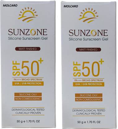 MOLCARO Sunscreen - SPF 50 PA+++ SUNZONE SUNSCREEN GEL