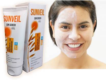 Sunveil Sunscreen - SPF 30 PA+ UV Protection Sunscreen Gel