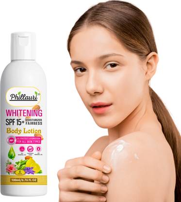 Phillauri Sunscreen - SPF 50 PA++++ SPF 15+ Body Lotion Skin Lightening Lotion for Women & Men